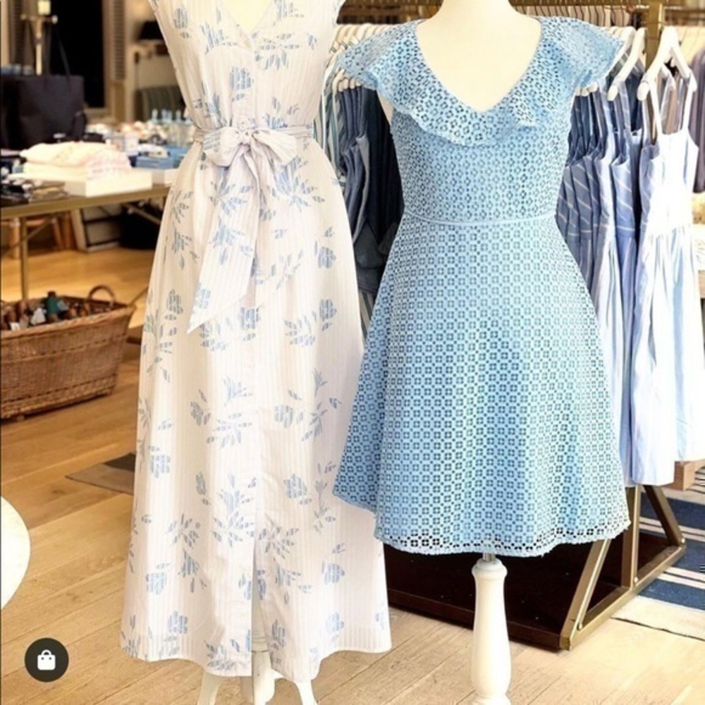 Draper James lattice Aline dress